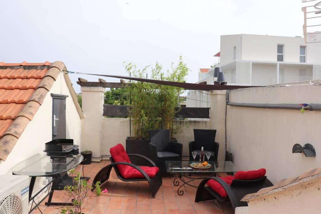 Апартаменты Superbe Maison Avec Toiture Terrasse A 5Min Mer Канны Экстерьер фото
