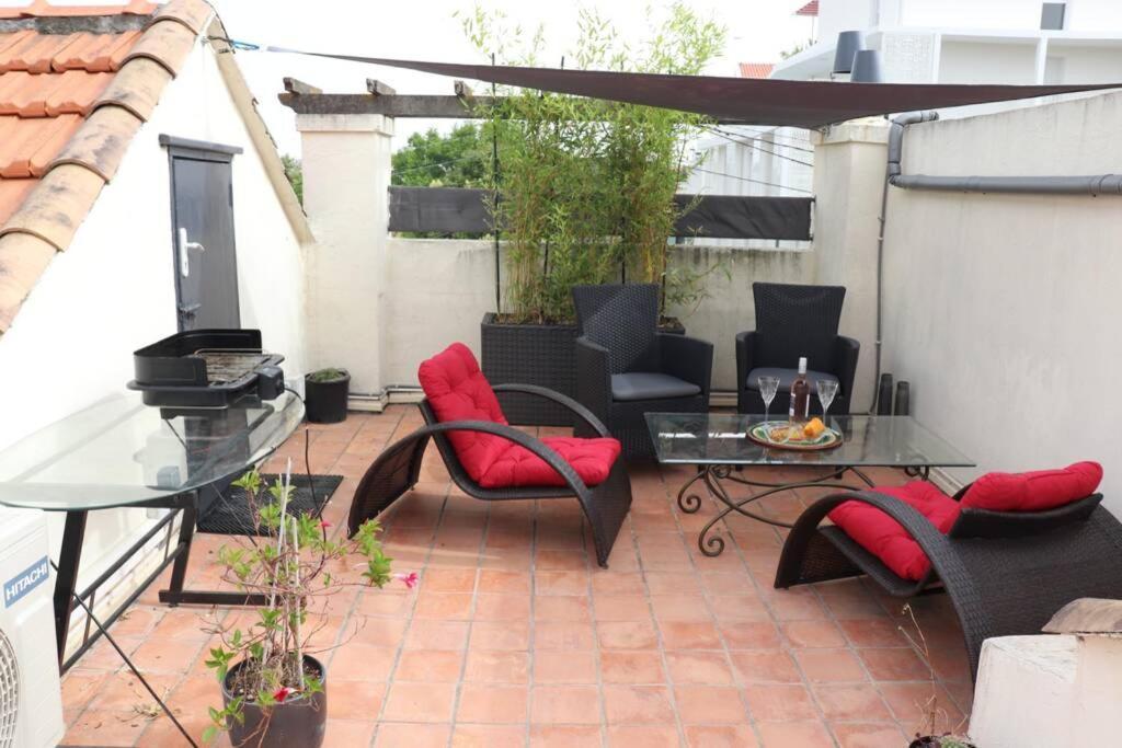 Апартаменты Superbe Maison Avec Toiture Terrasse A 5Min Mer Канны Экстерьер фото